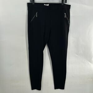 Matty M Women's Black Skinny Pants Pull On Closure Size XL